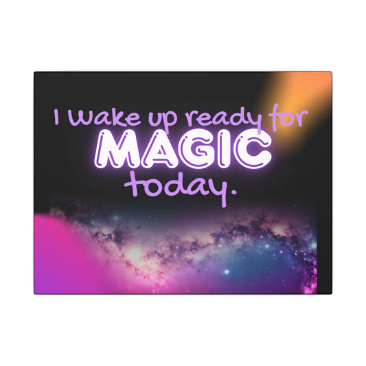 Magical Motivational Canvas Wall Art, Inspirational Decor for Home, Perfect Gift for Friends, Unisex Room Decor, Dreamy Art Print